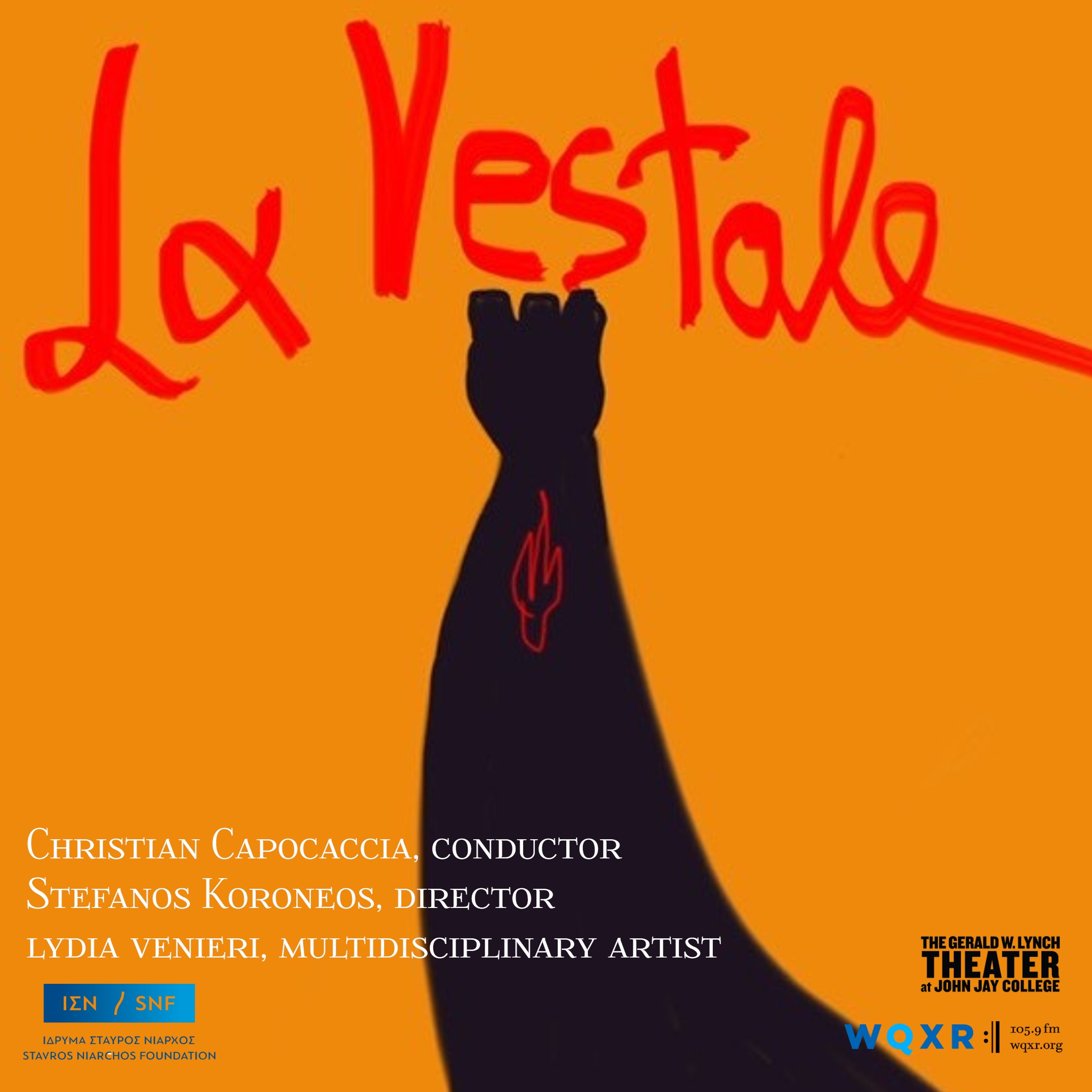 La Vestale - Opera Poster